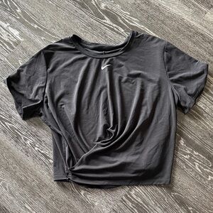 Nike Women's Black Crop Top